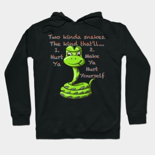 Two kinda snakes... Hoodie